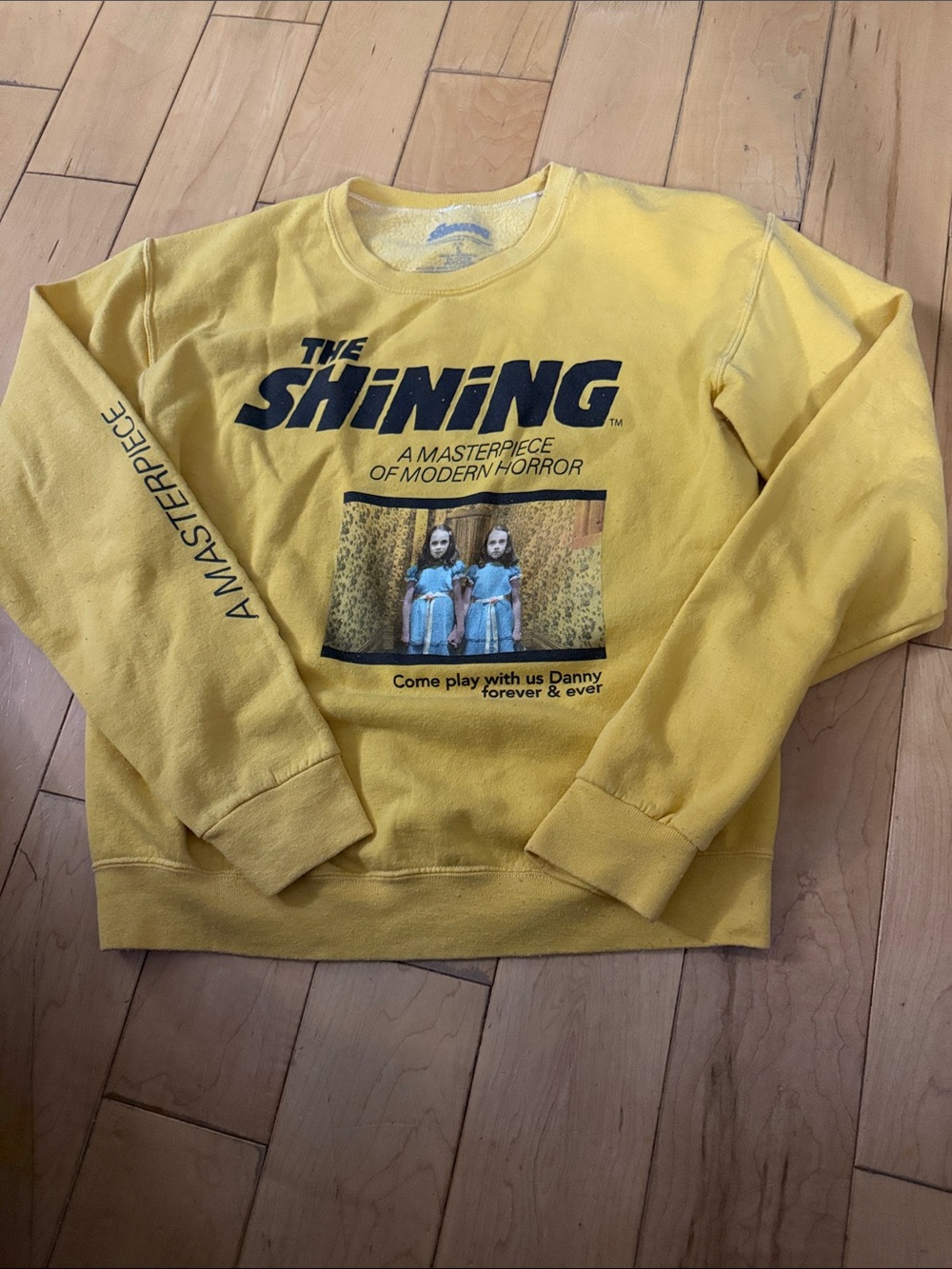 The Shining Graphic Crewneck Sweatshirt - Yellow - Men's